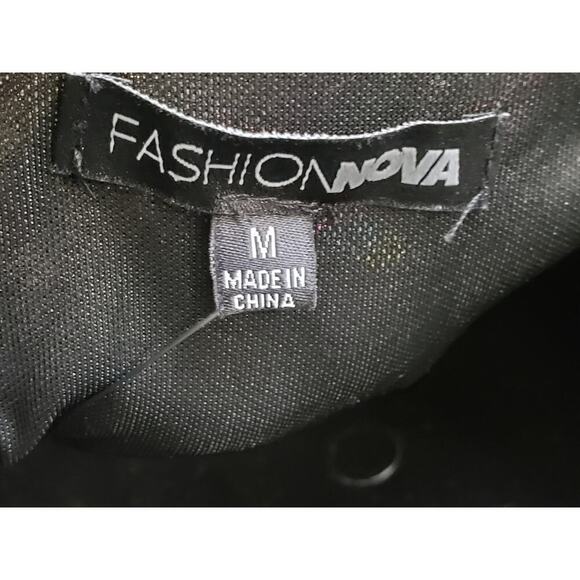 Fashion Nova Mini Dress Womens Medium Multi All Types Sequin Detailed Sleeveless - Picture 3 of 13